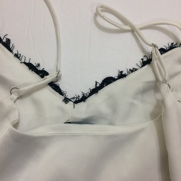 4/$25 🛍 Gibson Camisole Top Black Lace Detail - Picture 9 of 16